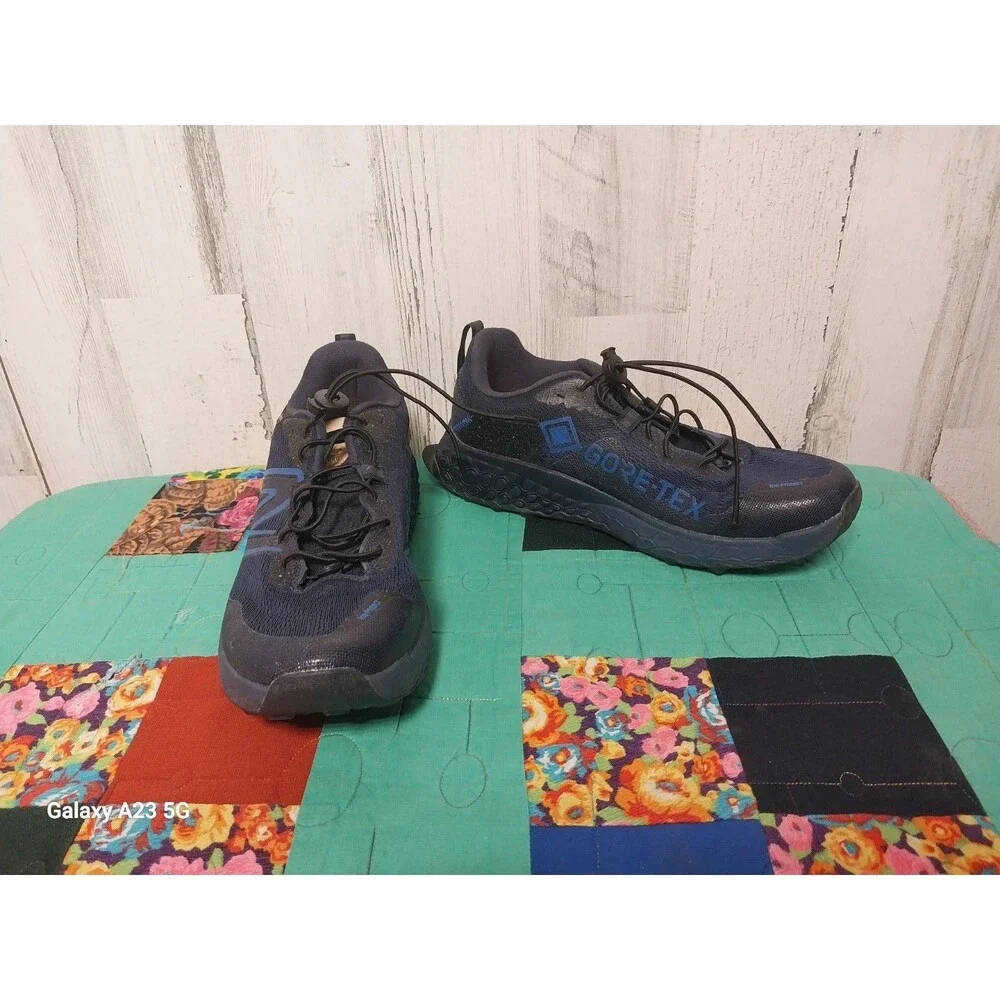 New Balance Fresh Foam X Hierro V7 Gore-Tex Eclipse/Blue Groove/Natural Indigo 8